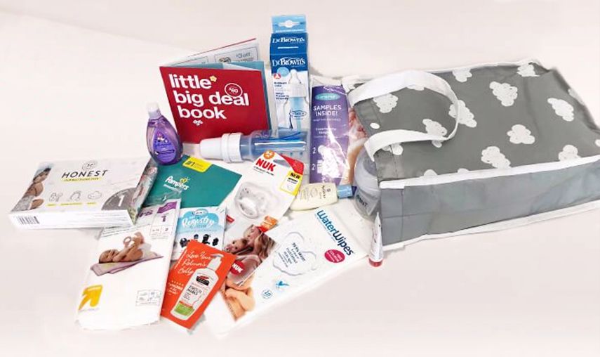 Target welcome box