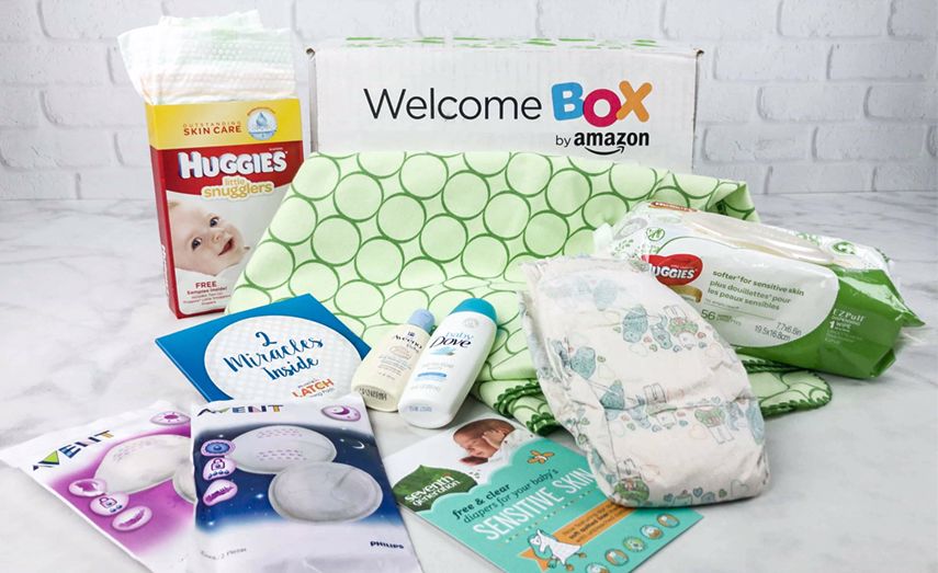 Amazon baby registry welcome box